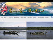 Tablet Screenshot of dubuquedragonboat.org